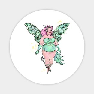 Minty Fresh Spring Fairy Magnet